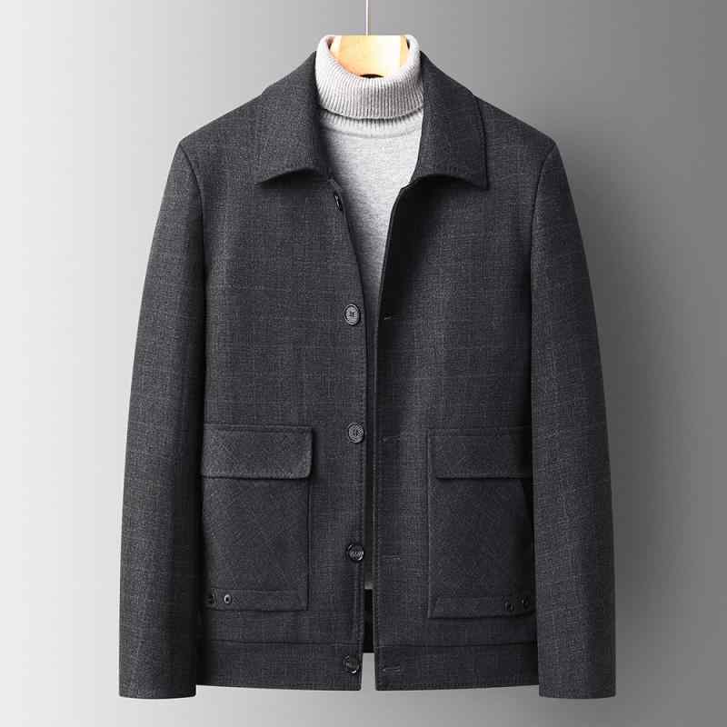メンズ ファッション 服 オシャレ シンプル 大人 かっこいい 大きいサイズ ストリート 紳士服 秋 ハイエンド ビジネス ジャケット 通勤 トップス