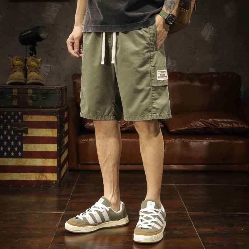 メンズ ファッション 服 オシャレ シンプル 大人 かっこいい 大きいサイズ ストリート 紳士服 マウンテン アウトドア ワーク パンツ 夏 薄手 四半期 ズボン ストレート コットン 通気性 カジュアル ミドル丈
