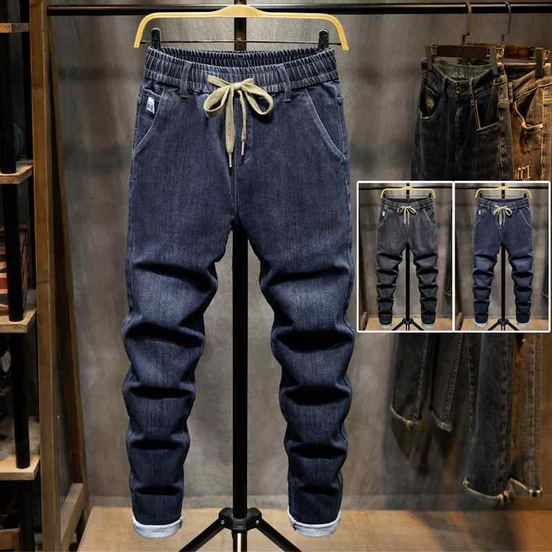 Boot-Cut Pants - メンズ ファッション 服 オシャレ シンプル 大人 かっこいい 大きいサイズ ストリート 紳士服 春 韓国スタイル ジーンズ スリムフィット ロング パンツ カジュアル ストレッチ