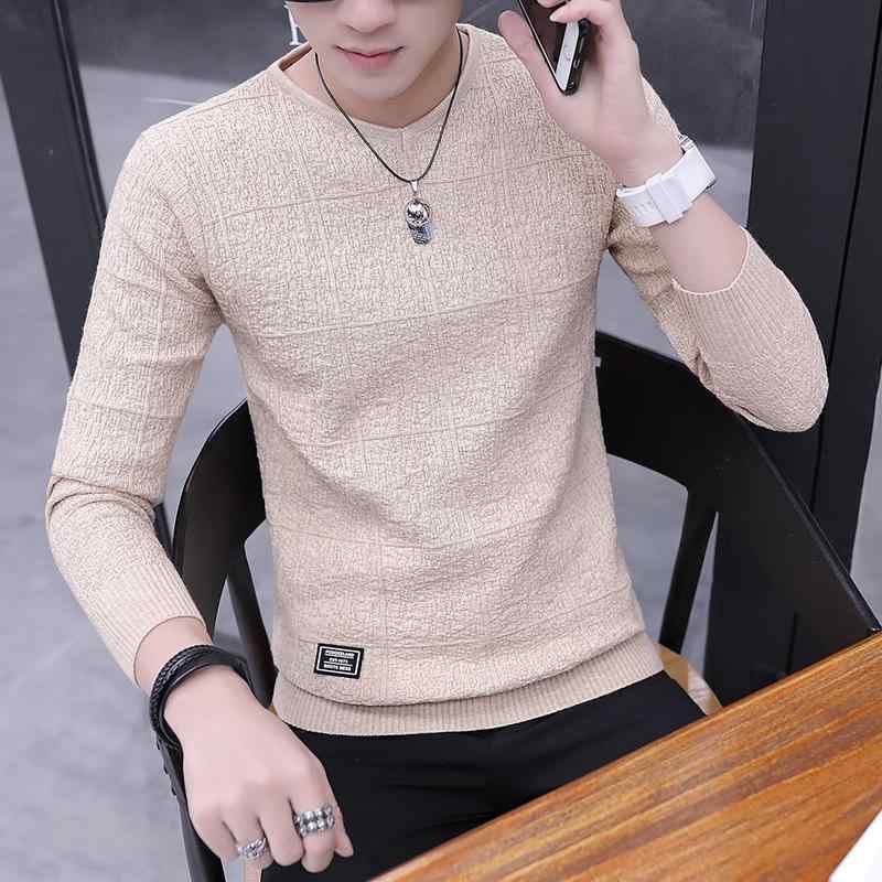 メンズ ファッション 服 オシャレ シンプル 大人 かっこいい 大きいサイズ ストリート 紳士服 T シャツ 長袖 秋 韓国スタイル 秋服 セーター