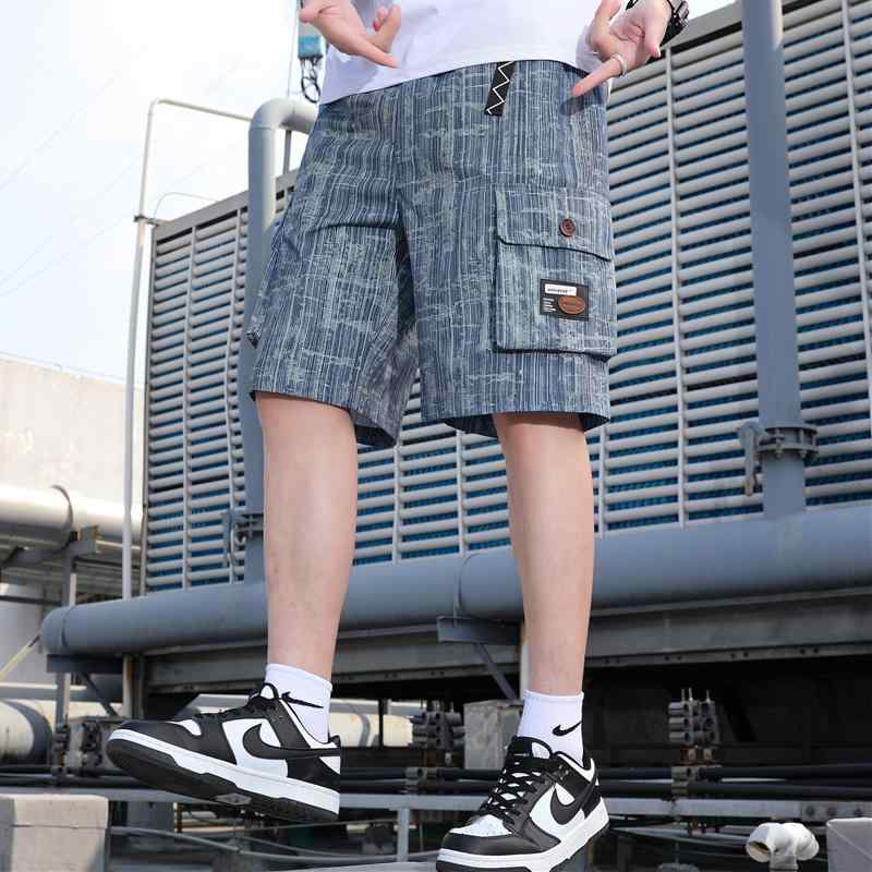 メンズ ファッション 服 オシャレ シンプル 大人 かっこいい 大きいサイズ ストリート 紳士服 デニム パンツ 夏 冷感 ストレート カジュアル(4)