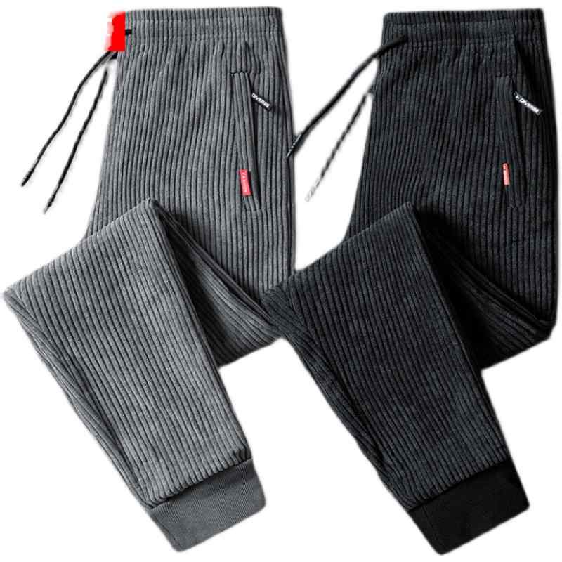 メンズ ファッション 服 オシャレ シンプル 大人 かっこいい 大きいサイズ ストリート 紳士服 コーデュロイ カジュアル スウェットパンツ ズボン 秋