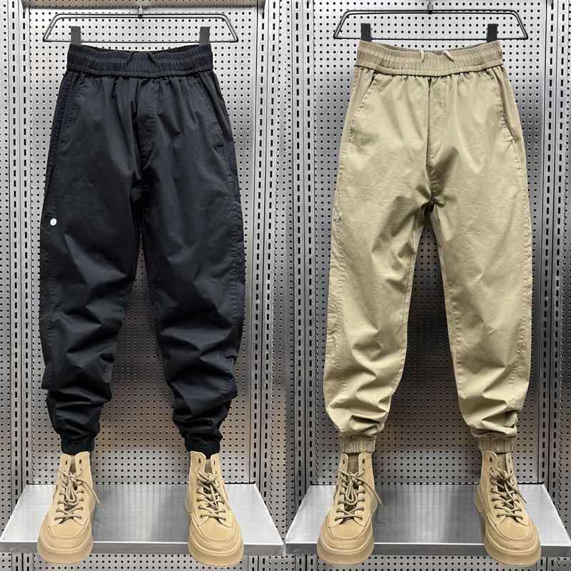 メンズ ファッション 服 オシャレ シンプル 大 かっこいい 大きいサイズ ストリート 紳士服 スポーツ パンツ 夏 薄手 速乾 九分丈 カジュアル 韓国 スタイル カーキ レッグ
