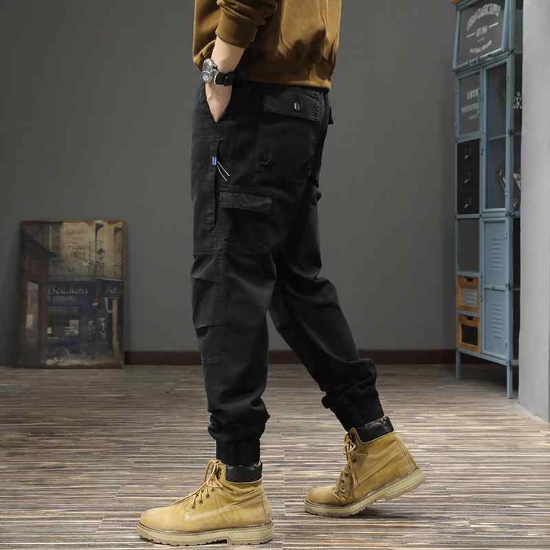 乐天商城 - メンズ ファッション 服 オシャレ シンプル 大 かっこいい 大きいサイズ ストリート 紳士服 アメリカン タクティカル 機能的 春　秋 レトロ スポーツ カジュアル パンツ サイズ