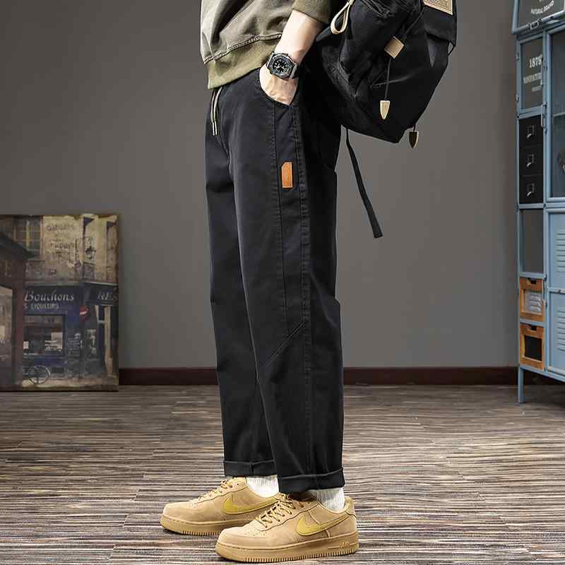 メンズ ファッション 服 オシャレ シンプル 大 かっこいい 大きいサイズ ストリート 紳士服 アメリカン 厚手 秋 ストレート カジュアル..