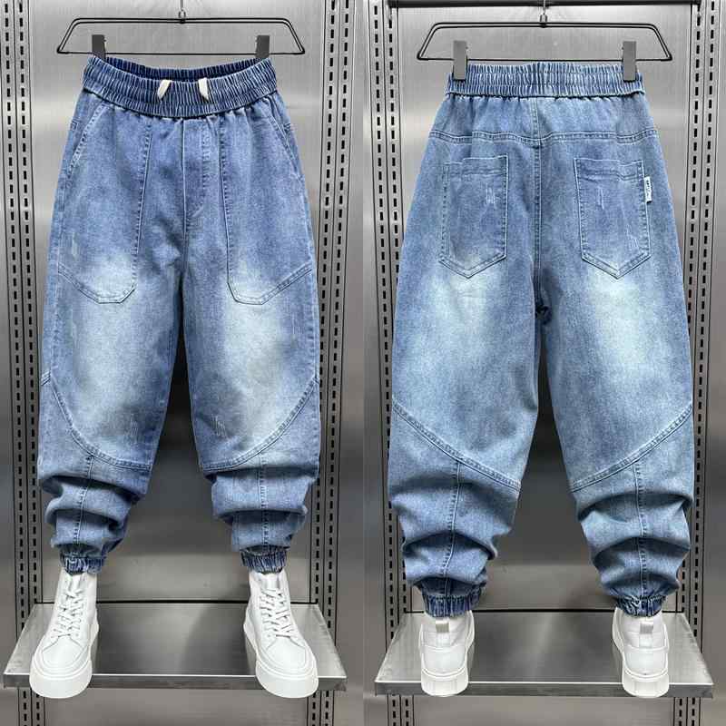 メンズ ファッション 服 オシャレ シンプル 大 かっこいい 大きいサイズ ストリート 紳士服 春秋 ジーンズ ズボン ウエスト パンツ