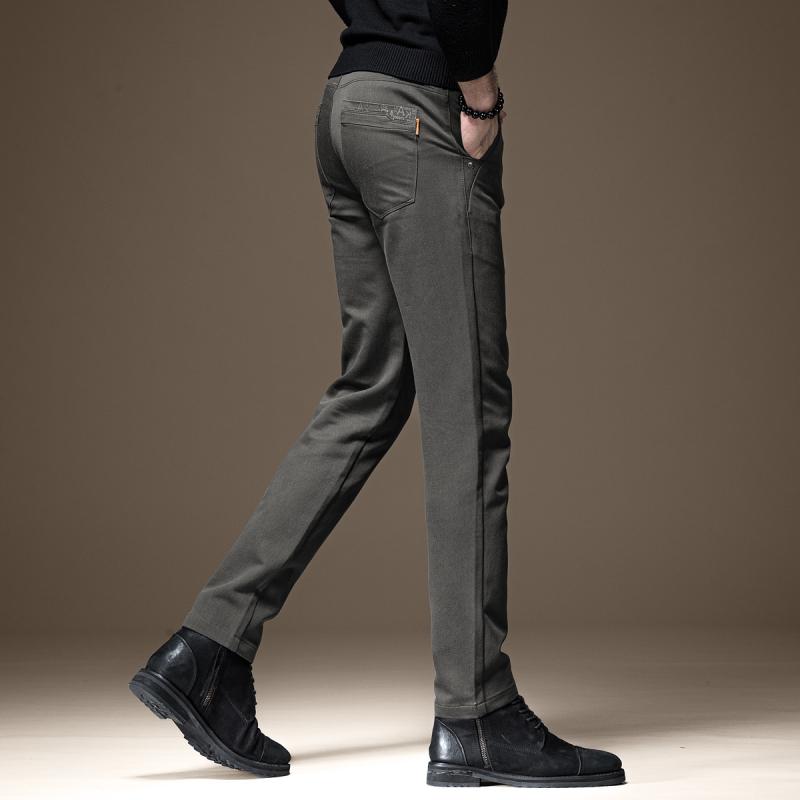 Skinney Pants - メンズ ファッション 服 オシャレ シンプル 大人 かっこいい 大きいサイズ ストリート 紳士服 ハイエンド 秋 長ズボン スリム ストレート パンツ ビジネス カジュアル