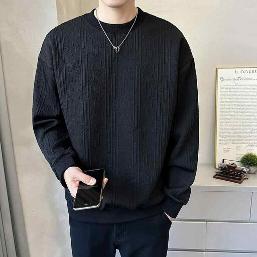 メンズ ファッション 服 オシャレ シンプル 大人 かっこいい 大きいサイズ ストリート 紳士服 セーター ファッション ラウンドネック 長袖 レイヤリング シャツ 薄手 カジュアル メンズ ファッション 服 オシャレ シンプル 大人 かっこいい 大きいサイズ ストリート 紳士服 セーター ファッション ラウンドネック 長袖 レイヤリング シャツ 薄手 カジュアル