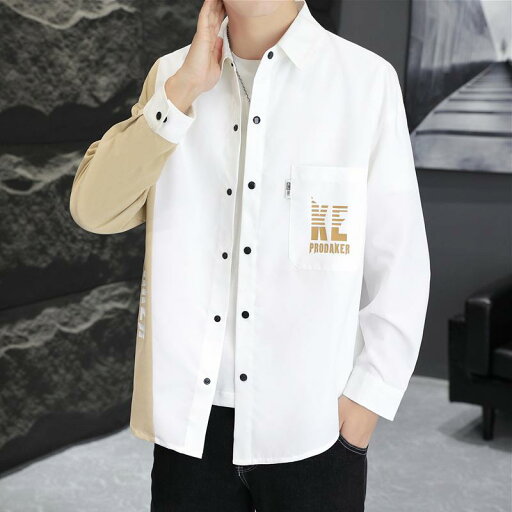 メンズ ファッション 服 オシャレ シンプル 大人 かっこいい 大きいサイズ ストリート 紳士服 長袖 シャツ 春秋 薄手 カジュアル ジャケット 快適 服 メンズ ファッション 服 オシャレ シンプル 大人 かっこいい 大きいサイズ ストリート 紳士服 長袖 シャツ 春秋 薄手 カジュアル ジャケット 快適 服
