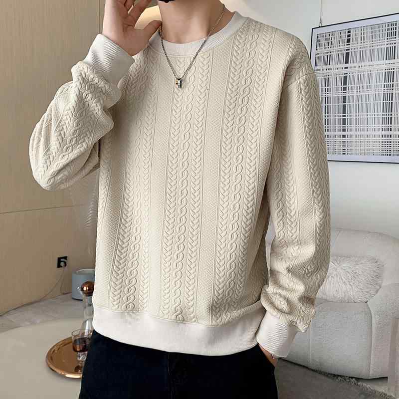 春 コーデ メンズ 用 服 シンプル ファッション オシャレ 大人 かっこいい 紳士服 長袖 シャツ スウェットシャツ カジュアル 通勤スタイル 重ね着コーデ ゆったりシルエット さらっと着 普段使い