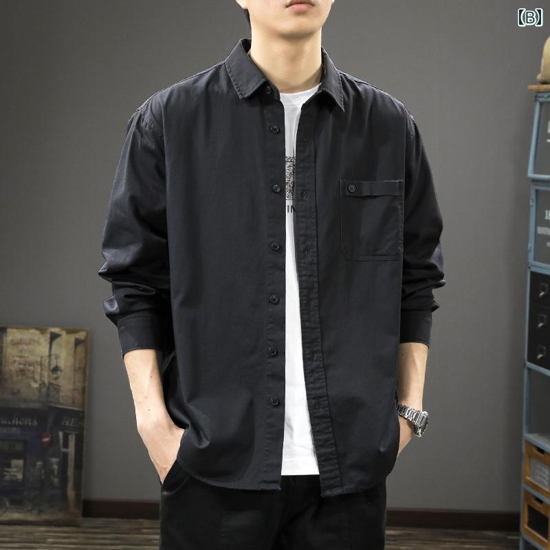 秋冬 メンズ 服 シンプル ファッション オシャレ 大人 かっこいい 大きいサイズ ストリート 紳士服 秋 ワークウェア カジュアル ジャケット アウトドア フード付き