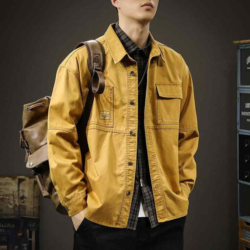 メンズ ファッション 服 オシャレ シンプル 大人 かっこいい 大きいサイズ ストリート 紳士服 春秋 スポーツ アメリカン ワーク シャツ 秋 ジャケット メンズ ファッション 服 オシャレ シンプル 大人 かっこいい 大きいサイズ ストリート 紳士服 春秋 スポーツ アメリカン ワーク シャツ 秋 ジャケット