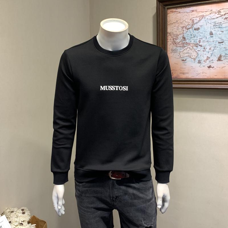 メンズ ファッション 服 オシャレ シンプル 大人 かっこいい 大きいサイズ ストリート 紳士服 秋　冬 レター プリントプルオーバー スウェット シャツ 韓国 スタイル スリム ベーシック
