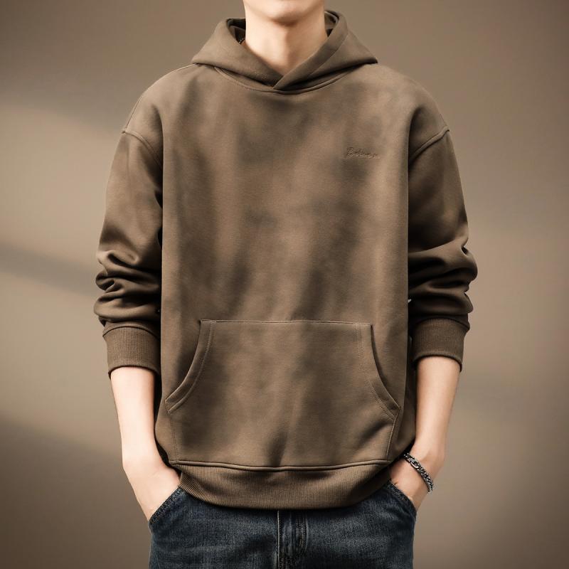 メンズ ファッション 服 オシャレ シンプル 大人 かっこいい 大きいサイズ ストリート 紳士服 秋 ハイエンド アメリカン タイダイ柄 ヘビー フード スウェット シャツ ゆったり カジュアル 長袖 トップス