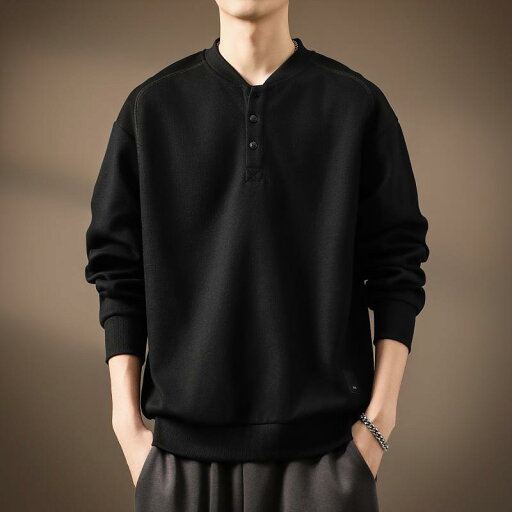 メンズ ファッション 服 オシャレ シンプル 大人 かっこいい 大きいサイズ ストリート 紳士服 ハイエンド 350 グラム ヘンリー カラー スウェット シャツ 秋 インナー トップス アメリカン レトロ ジャケット メンズ ファッション 服 オシャレ シンプル 大人 かっこいい 大きいサイズ ストリート 紳士服 ハイエンド 350 グラム ヘンリー カラー スウェット シャツ 秋 インナー トップス アメリカン レトロ ジャケット