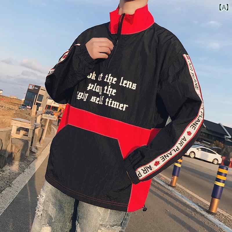 メンズ 服 シンプル ファッション オシャレ 大人 かっこいい 大きいサイズ ストリート 紳士服 ジャケット 薄手 カジュアル 服