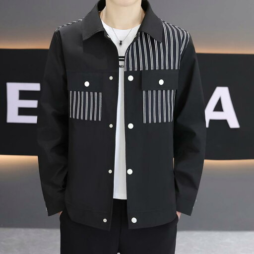 メンズ 服 シンプル ファッション オシャレ 大人 かっこいい 大きいサイズ ストリート 紳士服 ジャケット カジュアル ハイエンド メンズ 服 シンプル ファッション オシャレ 大人 かっこいい 大きいサイズ ストリート 紳士服 ジャケット カジュアル ハイエンド