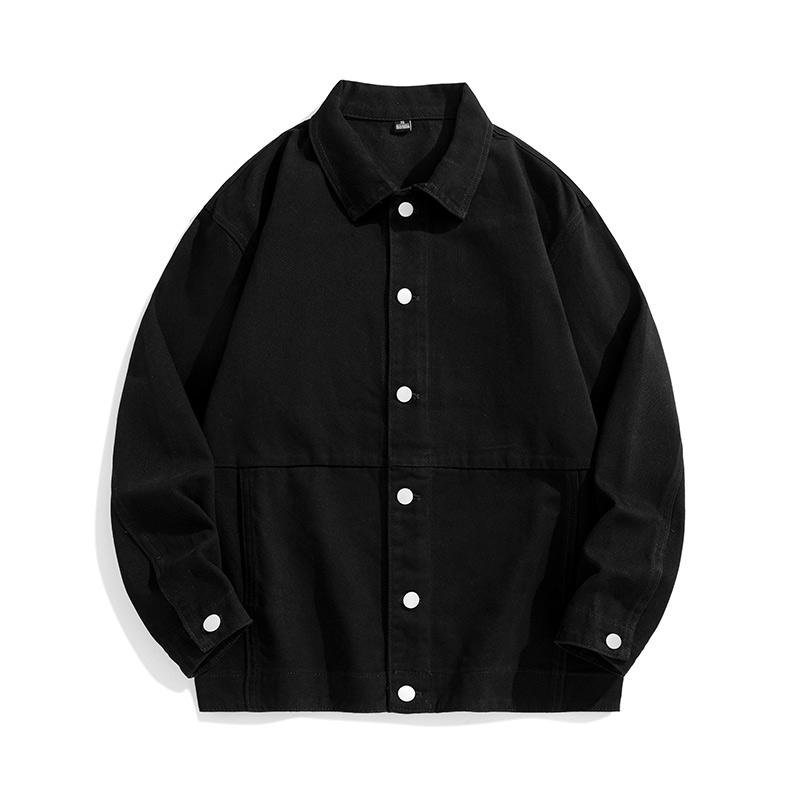 メンズ ファッション 服 オシャレ シンプル 大人 かっこいい 大きいサイズ ストリート 紳士服 ソリッドカラー ドロップ ショルダー ジャケット コート レディース 綿 長袖 シャツ