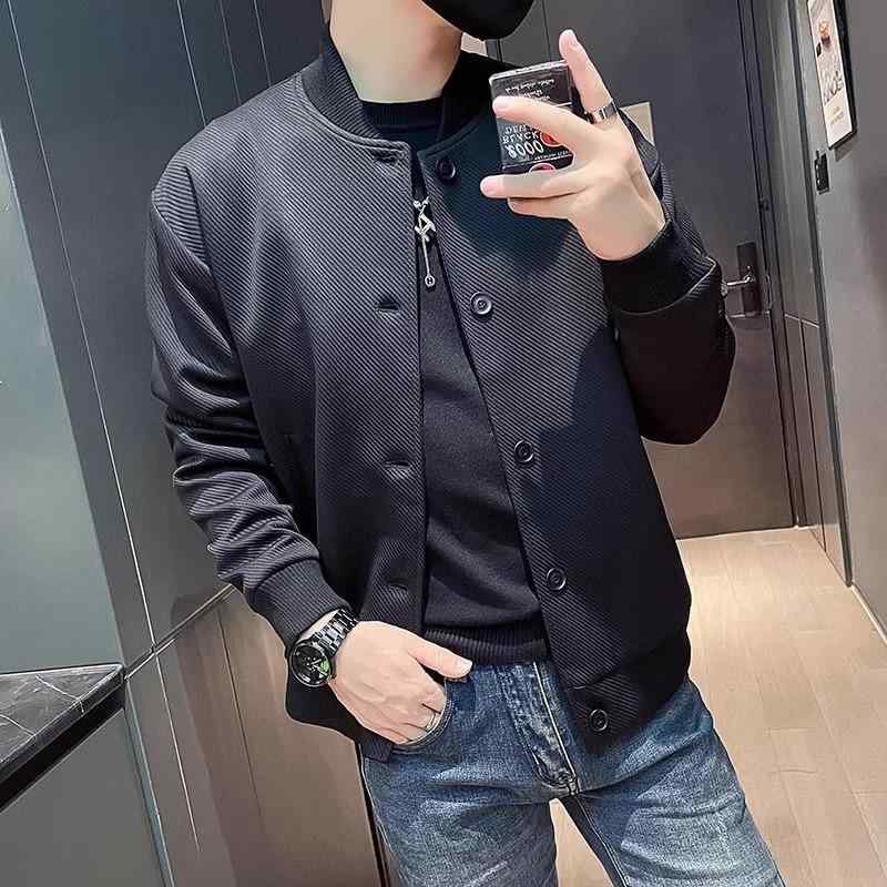 メンズ 服 シンプル ファッション オシャレ 大人 かっこいい 大きいサイズ ストリート 紳士服 ハイエンド ジャケット カジュアル ワークウェア スタンドカラー トップス