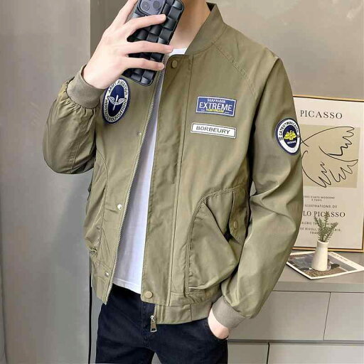 メンズ 服 シンプル ファッション オシャレ 大人 かっこいい 大きいサイズ ストリート 紳士服 ジャケット スリム 薄手 野球襟 春服 メンズ 服 シンプル ファッション オシャレ 大人 かっこいい 大きいサイズ ストリート 紳士服 ジャケット スリム 薄手 野球襟 春服