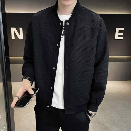 メンズ 服 シンプル ファッション オシャレ 大人 かっこいい 大きいサイズ ストリート 紳士服 スタンドカラー ジャケット 単品ブレスト カーディガン トップス メンズ 服 シンプル ファッション オシャレ 大人 かっこいい 大きいサイズ ストリート 紳士服 スタンドカラー ジャケット 単品ブレスト カーディガン トップス