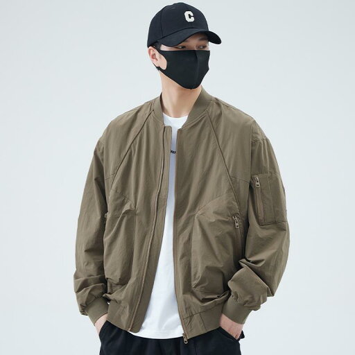 メンズ 服 シンプル ファッション オシャレ 大人 かっこいい 大きいサイズ ストリート 紳士服 ベースボール ジャケット カジュアル ワークウェア メンズ 服 シンプル ファッション オシャレ 大人 かっこいい 大きいサイズ ストリート 紳士服 ベースボール ジャケット カジュアル ワークウェア