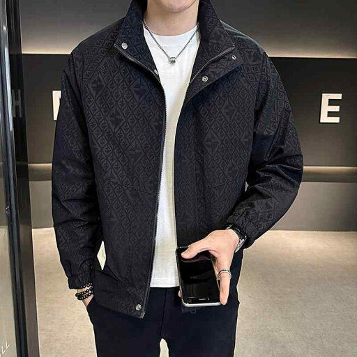 メンズ 服 シンプル ファッション オシャレ 大人 かっこいい 大きいサイズ ストリート 紳士服 プリント スタンドカラー ジャケット スリムフィット ハイエンド 春秋 カジュアル 快適 メンズ 服 シンプル ファッション オシャレ 大人 かっこいい 大きいサイズ ストリート 紳士服 プリント スタンドカラー ジャケット スリムフィット ハイエンド 春秋 カジュアル 快適