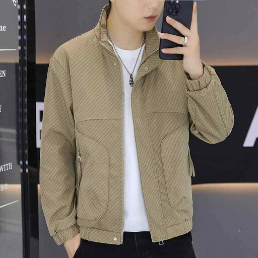 メンズ 服 シンプル ファッション オシャレ 大人 かっこいい 大きいサイズ ストリート 紳士服 春秋 ファッション ジャケット スタンドカラーワーク シンプル メンズ 服 シンプル ファッション オシャレ 大人 かっこいい 大きいサイズ ストリート 紳士服 春秋 ファッション ジャケット スタンドカラーワーク シンプル