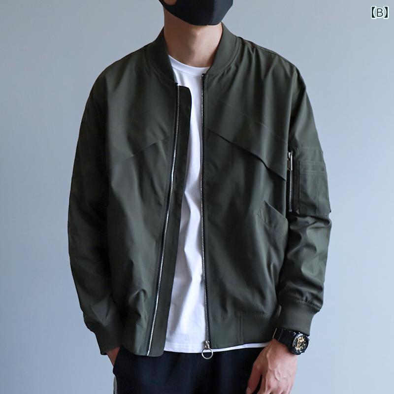 メンズ 服 シンプル ファッション オシャレ 大人 かっこいい 大きいサイズ ストリート 紳士服 カジュアル ジャケット ゆったり ワークウェア スリム 春