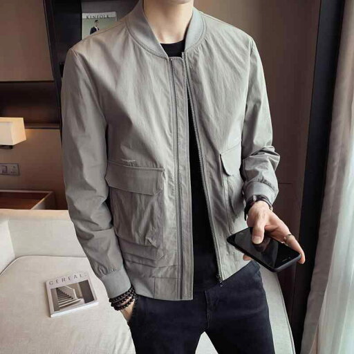 メンズ 服 シンプル ファッション オシャレ 大人 かっこいい 大きいサイズ ストリート 紳士服 ワークジャケット 秋 カジュアル スタンドカラー スリム メンズ 服 シンプル ファッション オシャレ 大人 かっこいい 大きいサイズ ストリート 紳士服 ワークジャケット 秋 カジュアル スタンドカラー スリム