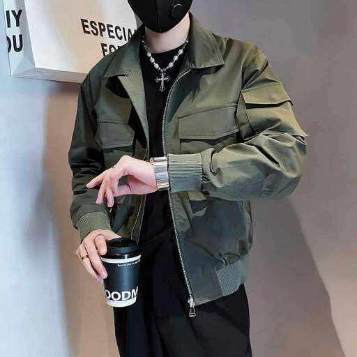 メンズ 服 シンプル ファッション オシャレ 大人 かっこいい 大きいサイズ ストリート 紳士服 ジャケット 薄型 カジュアル 秋 メンズ 服 シンプル ファッション オシャレ 大人 かっこいい 大きいサイズ ストリート 紳士服 ジャケット 薄型 カジュアル 秋