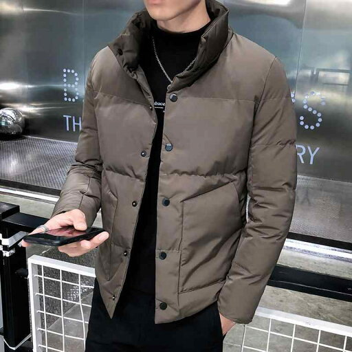 メンズ 服 シンプル ファッション オシャレ 大人 かっこいい 大きいサイズ ストリート 紳士服 綿 ジャケット 秋冬 スリム フード レス スタンドカラー ジャケット メンズ 服 シンプル ファッション オシャレ 大人 かっこいい 大きいサイズ ストリート 紳士服 綿 ジャケット 秋冬 スリム フード レス スタンドカラー ジャケット
