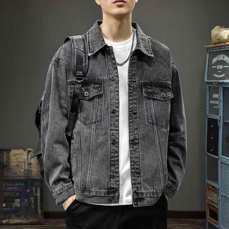 メンズ 服 シンプル ファッション オシャレ 大人 かっこいい 大きいサイズ ストリート 紳士服 秋デニムジャケット アメカジ ヘビーデューティ ジャケット トップス