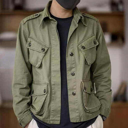メンズ 服 シンプル ファッション オシャレ 大人 かっこいい 大きいサイズ ストリート 紳士服 アメリカンジャケット カジュアル 春秋 マルチ ポケット ワークウェア グリーン メンズ 服 シンプル ファッション オシャレ 大人 かっこいい 大きいサイズ ストリート 紳士服 アメリカンジャケット カジュアル 春秋 マルチ ポケット ワークウェア グリーン