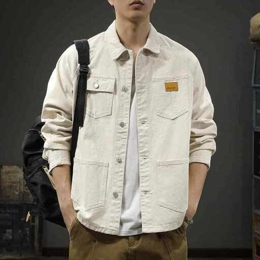 メンズ 服 シンプル ファッション オシャレ 大人 かっこいい 大きいサイズ ストリート 紳士服 アメリカン ワークジャケット 春 綿 アミ カーキ マルチ ポケット カジュアル ジャケット メンズ 服 シンプル ファッション オシャレ 大人 かっこいい 大きいサイズ ストリート 紳士服 アメリカン ワークジャケット 春 綿 アミ カーキ マルチ ポケット カジュアル ジャケット