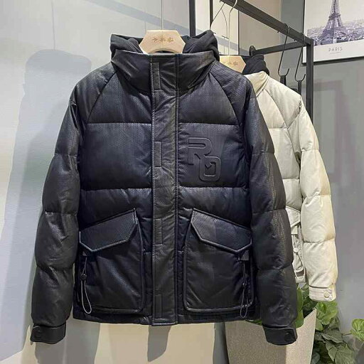 メンズ 服 シンプル ファッション オシャレ 大人 かっこいい 大きいサイズ ストリート 紳士服 冬 暖かい 防風 ジャケット スリム フード PU エコ レザーダウン ジャケット メンズ 服 シンプル ファッション オシャレ 大人 かっこいい 大きいサイズ ストリート 紳士服 冬 暖かい 防風 ジャケット スリム フード PU エコ レザーダウン ジャケット