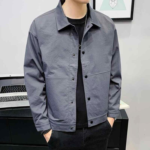 メンズ 服 シンプル ファッション オシャレ 大人 かっこいい 大きいサイズ ストリート 紳士服 秋 ワーク フィット カジュアル ジャケット 薄型 トップス メンズ 服 シンプル ファッション オシャレ 大人 かっこいい 大きいサイズ ストリート 紳士服 秋 ワーク フィット カジュアル ジャケット 薄型 トップス
