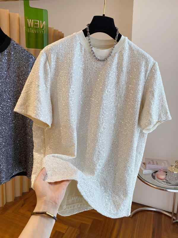 Rakuten - メンズ 服 シンプル ファッション オシャレ 大人 かっこいい 大きいサイズ ストリート 紳士服 アメリカンスパンコール 半袖 T シャツ トップス レディース 夏