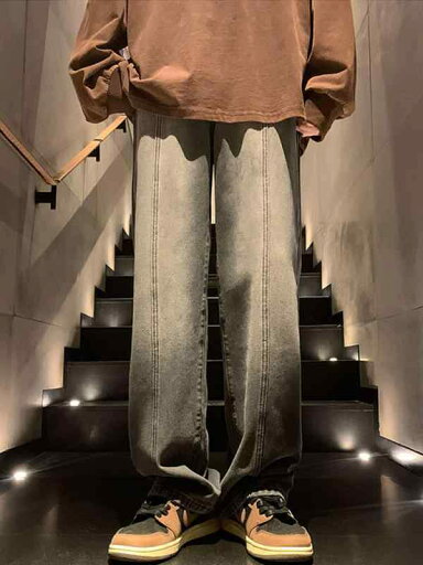 メンズ 服 シンプル ファッション オシャレ 大人 かっこいい 大きいサイズ ストリート 紳士服 グラデーション ジーンズ 春秋 アメリカン ストレート ワイド パンツ カジュアル メンズ 服 シンプル ファッション オシャレ 大人 かっこいい 大きいサイズ ストリート 紳士服 グラデーション ジーンズ 春秋 アメリカン ストレート ワイド パンツ カジュアル
