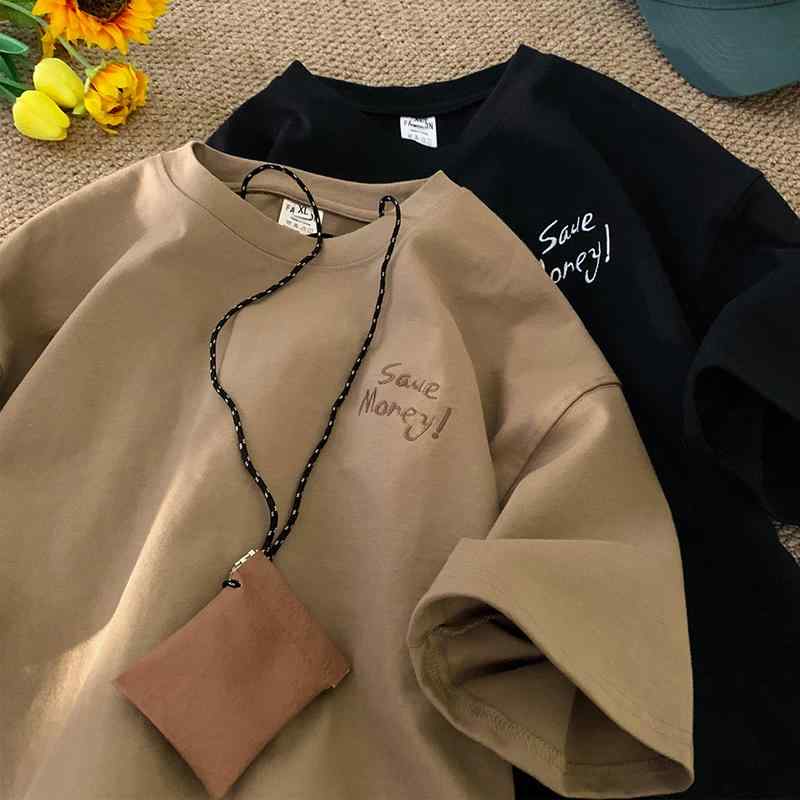 乐天商城 - メンズ 服 シンプル ファッション オシャレ 大人 かっこいい 大きいサイズ ストリート 紳士服 シンプル コットン 半袖 T シャツ 夏 ファッション ゆったり カジュアル