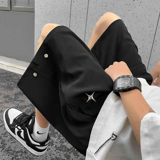 メンズ 服 シンプル ファッション オシャレ 大人 かっこいい 大きいサイズ ストリート 紳士服 アメリカン スター スーツ パンツ 夏 薄手 五分丈 ゆったり ワイド レッグ ブラック カジュアル メンズ 服 シンプル ファッション オシャレ 大人 かっこいい 大きいサイズ ストリート 紳士服 アメリカン スター スーツ パンツ 夏 薄手 五分丈 ゆったり ワイド レッグ ブラック カジュアル