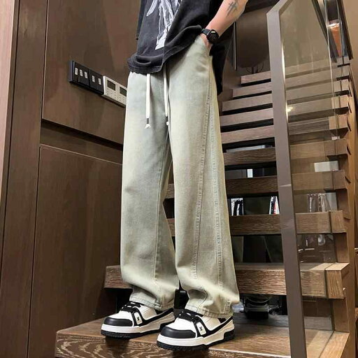 メンズ 服 シンプル ファッション オシャレ 大人 かっこいい 大きいサイズ ストリート 紳士服 イエロー マッド ジーンズ 春秋 アメリカン ワイド レッグ パンツ ストレート ウォッシュ カジュアル メンズ 服 シンプル ファッション オシャレ 大人 かっこいい 大きいサイズ ストリート 紳士服 イエロー マッド ジーンズ 春秋 アメリカン ワイド レッグ パンツ ストレート ウォッシュ カジュアル