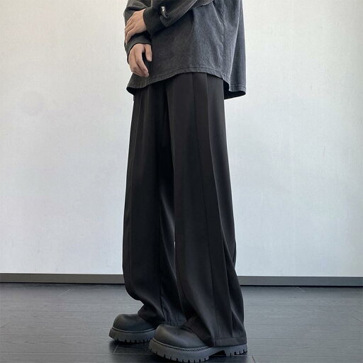 メンズ 服 シンプル ファッション オシャレ 大人 かっこいい 大きいサイズ ストリート 紳士服 アメリカン パンツ 秋 ドレープ ハイエンド ワイド レッグ カジュアル ゆったり ストレート フロア レングス メンズ 服 シンプル ファッション オシャレ 大人 かっこいい 大きいサイズ ストリート 紳士服 アメリカン パンツ 秋 ドレープ ハイエンド ワイド レッグ カジュアル ゆったり ストレート フロア レングス