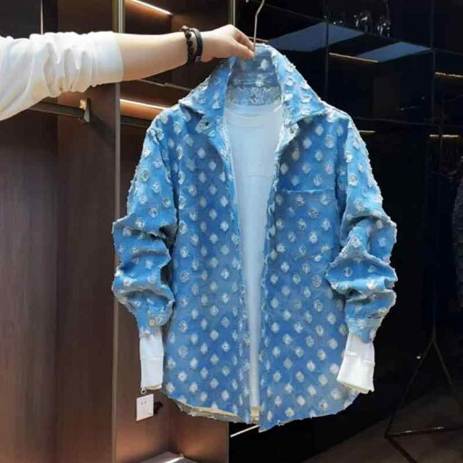 メンズ 服 シンプル ファッション オシャレ 大人 かっこいい 大きいサイズ ストリート 紳士服 ハイエンド リップドチェック柄 シャツ ジャケット 春 長袖 カップル メンズ 服 シンプル ファッション オシャレ 大人 かっこいい 大きいサイズ ストリート 紳士服 ハイエンド リップドチェック柄 シャツ ジャケット 春 長袖 カップル