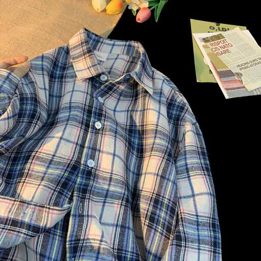 メンズ 服 シンプル ファッション オシャレ 大人 かっこいい 大きいサイズ ストリート 紳士服 硫 銅 ブルー 長袖 チェック柄 シャツ 秋 アメリカン カジュアル ジャケット メンズ 服 シンプル ファッション オシャレ 大人 かっこいい 大きいサイズ ストリート 紳士服 硫 銅 ブルー 長袖 チェック柄 シャツ 秋 アメリカン カジュアル ジャケット