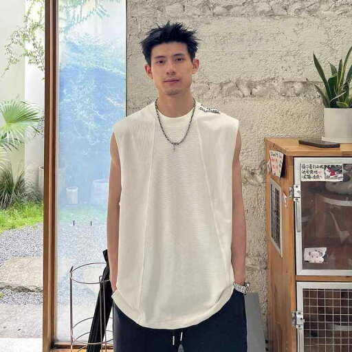 メンズ 服 シンプル ファッション オシャレ 大人 かっこいい 大きいサイズ ストリート 紳士服 ベスト サマー ノースリーブ T シャツ ベーシックファッション チョッキ アメリカン メンズ 服 シンプル ファッション オシャレ 大人 かっこいい 大きいサイズ ストリート 紳士服 ベスト サマー ノースリーブ T シャツ ベーシックファッション チョッキ アメリカン