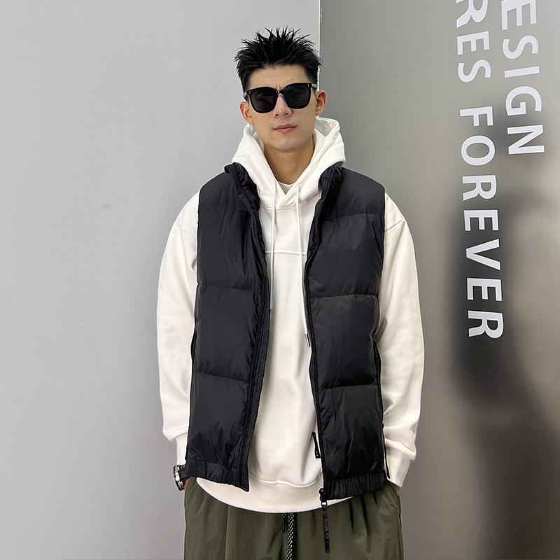メンズ 服 シンプル ファッション オシャレ 大人 かっこいい 大きいサイズ ストリート 紳士服 ダウン ベスト 秋　冬 暖かい ノースリーブベスト カジュアル ジャケット