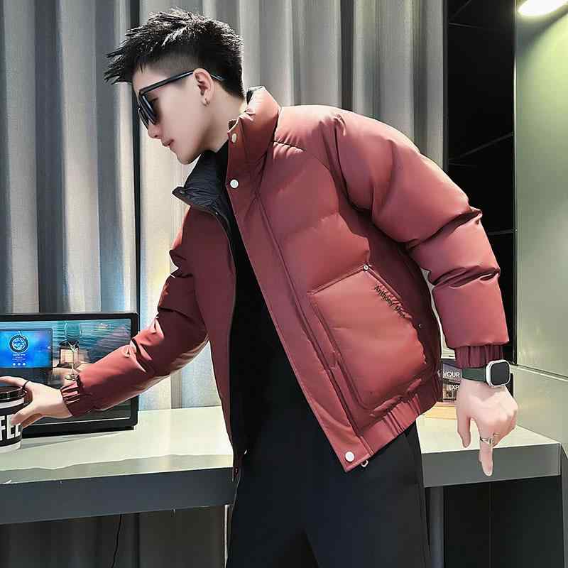 メンズ 服 シンプル ファッション オシャレ 大人 かっこいい 大きいサイズ ストリート 紳士服 冬 ハイエンド シンプル 綿 パッド 服 ジャケット