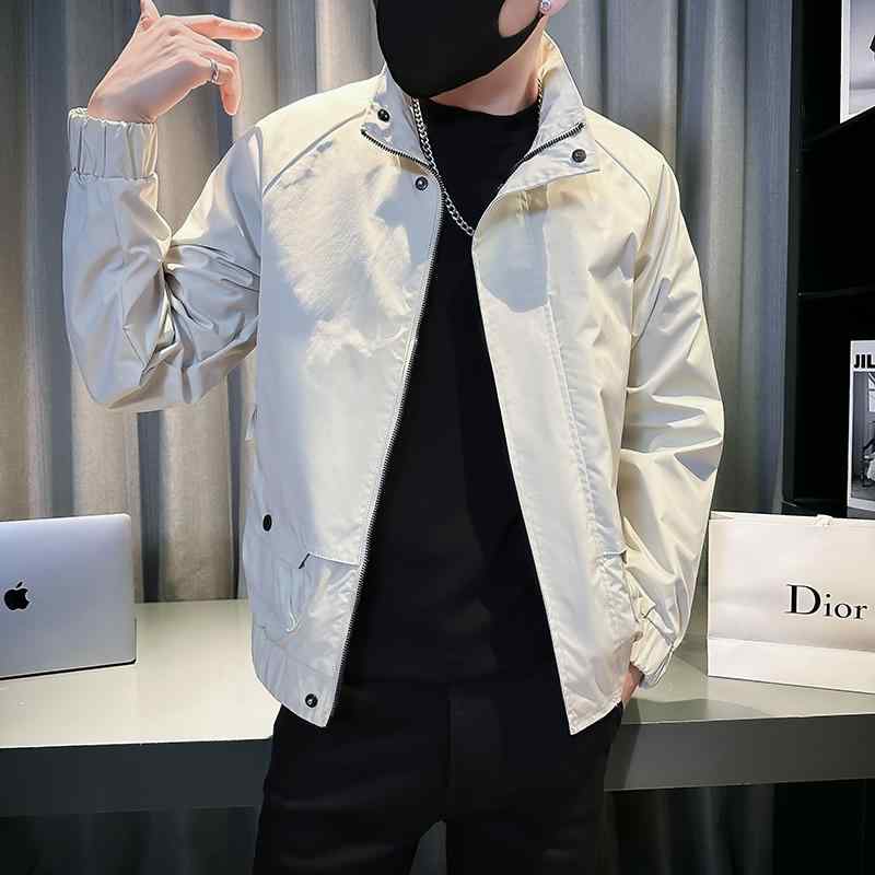 乐天商城 - メンズ 服 シンプル ファッション オシャレ 大人 かっこいい 大きいサイズ ストリート 紳士服 ジャケット 春秋 ハイエンド カジュアル ジャケット
