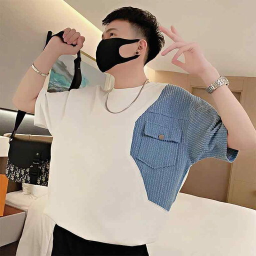 メンズ 服 シンプル ファッション オシャレ 大人 かっこいい 大きいサイズ ストリート 紳士服 T シャツ 半袖 夏 メンズ 服 シンプル ファッション オシャレ 大人 かっこいい 大きいサイズ ストリート 紳士服 T シャツ 半袖 夏